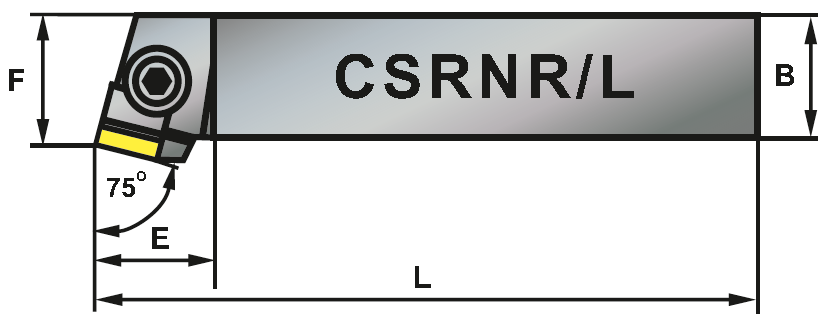 CSRNR 2020-12 soustružnický držák